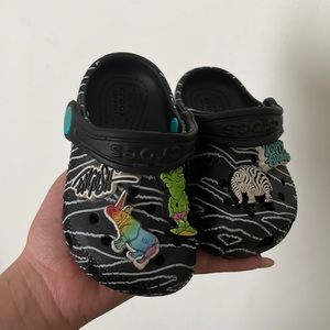 Party animal toddler crocs